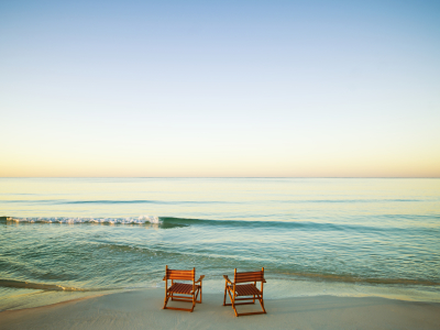 chairs on the beach